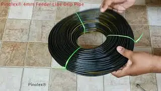 Pinolex&reg; Drip Irrigation 4mm Feeder line Pipe