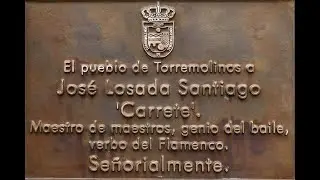 Inauguración estatua a 'Carrete de Málaga'