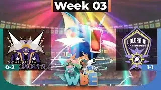 SWORDS DANCING! Minnesota Vikavolts vs Colorado Rapid Spins! WBE Week 3 - Pokemon LGPE