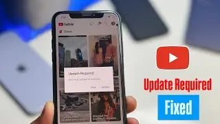 YouTube update problem in iPhone - Solved | How to fix YouTube Update issue