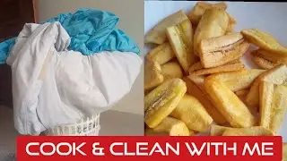 How To Wash Duvets Using Top Load Machine & Tastiest Matoke Recipe