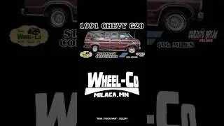 1991 Chevy G20 Starcraft Conversion Van - Milaca Wheel-Co