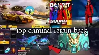 Free fire top criminal return | McLaren collaboration | drago ak return | upcoming events updates...