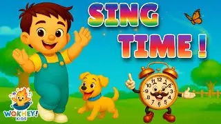 Time Song for Kids | Sing About Yesterday, Today & Tomorrow! ⏰🎵