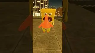 SpongeBob ate his friend ! 😱🔥 #spongebob #meme #gmod