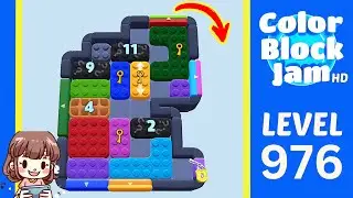 Color Block Jam Level 976 Solution Walkthrough