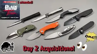 Blade Show Texas 2025 Day 2 acquisitions… some great finds & neat possible giveaways 🤔😉