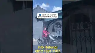 THE ALLOGIO DRAMAGA BOGOR Rumah serasa Villa dengan udara yg sejuk, bebas banjir dan View Gunung.