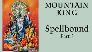 Spellbound. Part 3 #Coloring in 'Mountain King' Coloring Book by R.J. Hampson #coloringwithalena