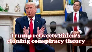 Trump retweets Biden's cloning conspiracy theory! Was the Democratic Party boss' office raided?