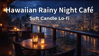 Hawaiian Rainy Night Caf&eacute; &ndash; Soft Candle Lo fi
