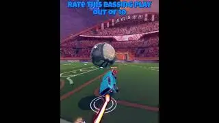 Rate This Passing Play Out Of 10! #rocketleague #ranked #teamwork #rl #fyp #gaming #shorts