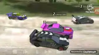 race gameplay | #rallyfury | @tamah0me32 | in different r0ads with vari0us players. the best run!