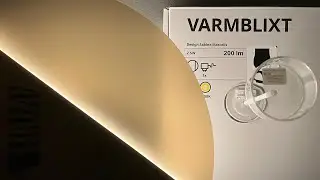 SABINE MARCELIS & IKEA Wall Lamp VARMBLIXT + Cocktail Glass