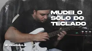 SOLO ÁGUAS PROFUNDAS COMO EXERCÍCIO DE TAPPING E ARPEJOS SWEEP PICKING