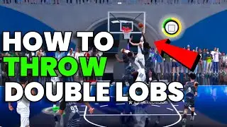 HOW TO THROW DOUBLE ALLEY-OOP IN NBA 2K25! NBA 2K2K5 TIPS & TRICKS!