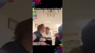 Grandma vs brain rot word challenge! 🤣 Let's see who wins without laughing! #Words #Challenge #Games
