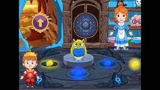 Little Princess: Wizard Part 2 - Blue & Yellow Fuzzy Monsters! best videos for kids