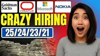 Goldman Sachs, Microsoft, Oracle Hiring Like CRAZY in 2025! | Salaries Start ₹21&ndash;25 LPA+