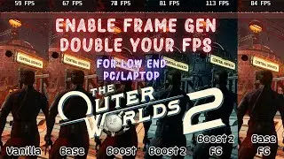 The Outer Worlds 2 FPS MOD | How to Boost FPS & Enable Frame Gen