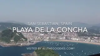 Playa de la Concha, San Sebastian | allthegoodies.com