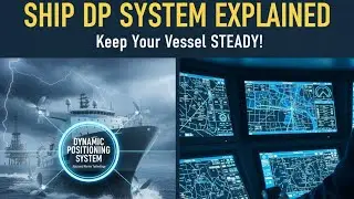 Dynamic Positioning System Explained | DP System in Ship |Merchant Navy Training #dp  #merchantnavy