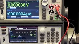 Using a Keithely 2450 Source Meter to test a boost converter