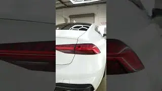 Audi Matte White Pearl Wrap