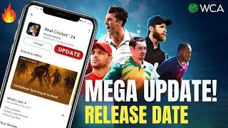 OMG 🤯 Real Cricket 24 International Players licence|| Nautilus mobile new partnership|| Mega Update
