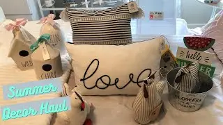 Summer Decor Haul | NEW Rae Dunn, Target Dollar Spot, & Dollar General Decor