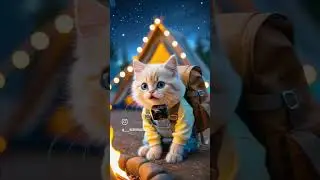 tiny kitten. big Adventures #kratos027 #everybodywantstobemyenemy #games #kratos #comparisonistheth