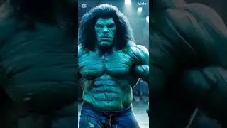 Hulk vs lion king #hybrid dangerous moment