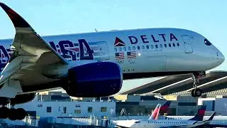 80 Take Offs And Landings at LAX Airport | Morning Rush Plane Spotting [KLAX/LAX]