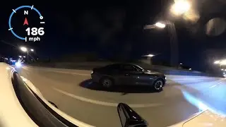CRAZY RACE ProCharged Mustang Lund vs Whipple Mustang PBD