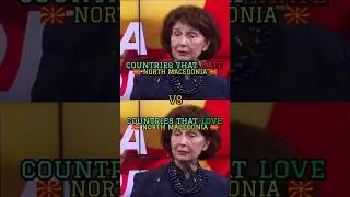 Countries that hate north Macedonia vs countries that love north Macedonia#shorts#viralshorts