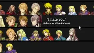 Submissive & Breedable Fire Emblem Blonds + Shippability Tier List