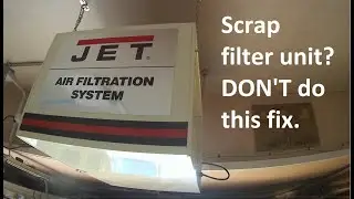 Workshop air filtration DON'T do this JET repair