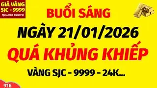 Giá vàng hôm nay 9999 SÁNG ngày 21 tháng 1 năm 2026- GIÁ VÀNG NHẪN 9999- Bảng giá vàng sjc, 24k 18k