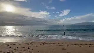 Kaanapali Beach this afternoon 