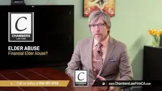 Elder Abuse   Financial Elder Abuse