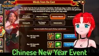 Winds From the East (Chinese New Year Event) &mdash; Hero Wars: Dominion Era