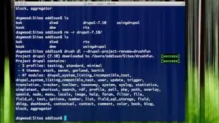05 Using Drush to Install Drupal