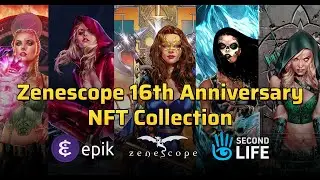 Zenescope 16th Anniversary Epik NFT Collection | Zenescope x Second Life
