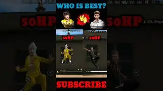 KELLY VS ADAM || WHO IS BEST? #freefire #shorts