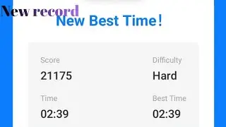 Sudoku hard level|my new record|sudoku pro gaming