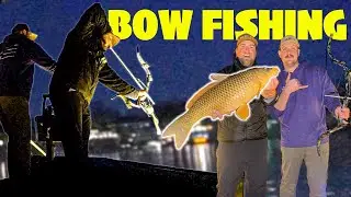 Bowfishing Carp Spawn | Michigan Carp Shooting At Night 2025