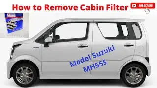How to Remove Wagon R AC Cabin Filter