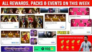 ALL CONFIRMED REWARDS,PACKS & NEW THINGS ON NEXT WEEK | PES 2021