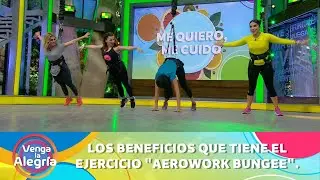 Ejerc&iacute;tate  con la t&eacute;cnica aerowork bungee. | Programa 06 marzo 2022 PARTE 1 | Venga La Alegr&iacute;a