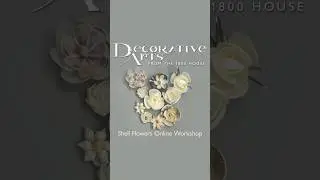 Shell Flowers Online Workshop from the Nantucket Historical Association #ackhistory